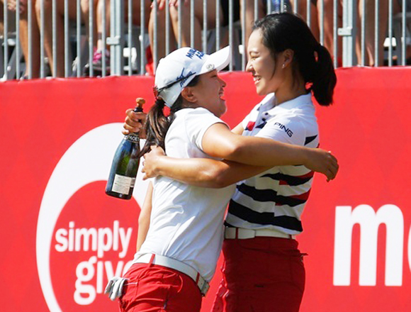 전인지, 마이어 LPGA 클래식 3위! 